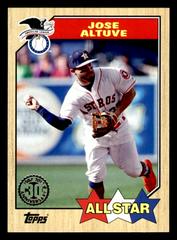 Jose Altuve [Mini Red] Baseball Cards 2017 Topps 1987 Prices