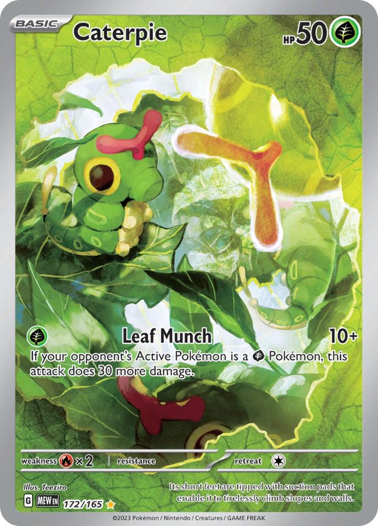 Caterpie #172 Pokemon Scarlet & Violet 151