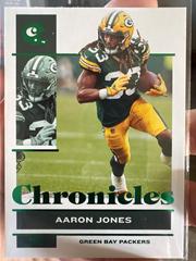 Aaron Jones [Green] #40 Football Cards 2021 Panini Chronicles Prices