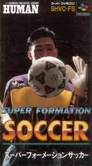 Front Cover | Super Formation Soccer Super Famicom