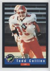 Todd Collins #95 Football Cards 1992 Classic Draft Picks Prices