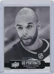 Darnell Nurse [Black & White] Hockey Cards 2021 Upper Deck UD Portraits Prices