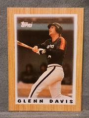 Glenn Davis Baseball Cards 1987 Topps Mini League Leaders Prices