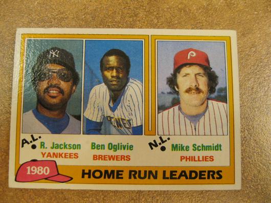 Home Run Leaders [Jackson, Oglivie, Schmidt] #2 photo