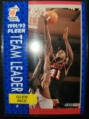 Glen Rice #385 Basketball Cards 1991 Fleer Prices