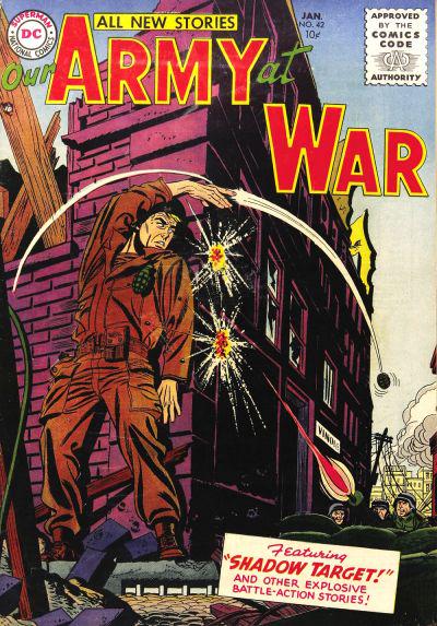 Our Army at War #42 (1956) Comic Books Our Army at War