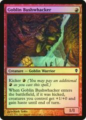 Goblin Bushwhacker [Foil] #189 Magic Zendikar Prices