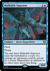 Malleable Impostor #10 Magic Wilds of Eldraine Commander Prices