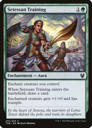 Setessan Training [Foil] Magic Theros Beyond Death