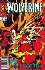 Wolverine [Newsstand] #9 (1989) Comic Books Wolverine Prices