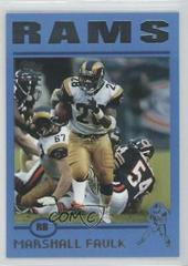 Marshall Faulk Football Cards 2004 Topps Signature Edition Prices
