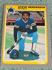 Steve Henderson Baseball Cards 1985 Fleer Prices