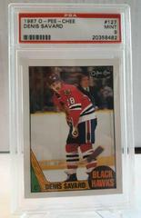 Denis Savard #127 Hockey Cards 1987 O-Pee-Chee Prices