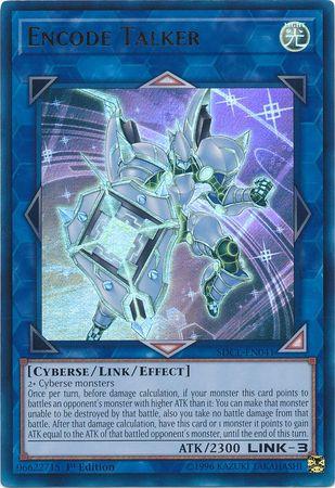 Encode Talker SDCL-EN041 YuGiOh Structure Deck: Cyberse Link