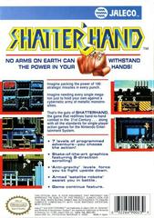 Shatterhand - Back | Shatterhand NES