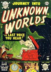 Journey into Unknown Worlds #12 (1952) Comic Books Journey Into Unknown Worlds Prices