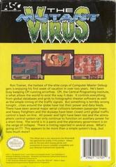 Mutant Virus - Back | Mutant Virus NES