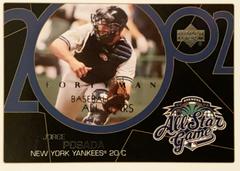 Jorge Posada #776 Baseball Cards 2003 Upper Deck 40 Man Prices