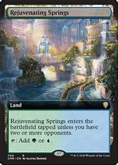 Rejuvenating Springs [Extended Art Foil] Magic Commander Legends Prices
