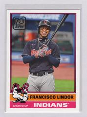 Francisco Lindor Baseball Cards 2021 Topps 70 Years of Baseball Prices