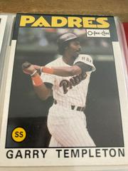 Garry Templeton #90 Baseball Cards 1986 O Pee Chee Prices