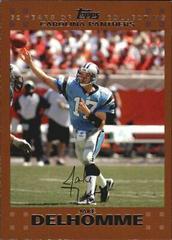 Jake Delhomme [Copper] #8 Football Cards 2007 Topps Prices
