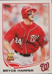 Bryce Harper [Looking Left] #1 Baseball Cards 2013 Topps Prices