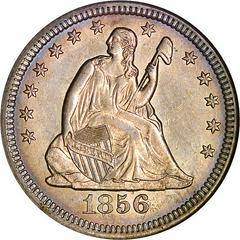 1856 O Coins Seated Liberty Quarter Prices