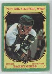 Barry Gibbs #30 Hockey Cards 1973 Topps Prices