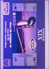 Super Bowl XIX Football Cards 1990 Pro Set Super Bowl 160 Prices