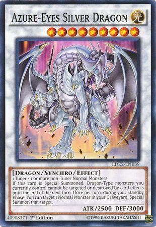 Azure-Eyes Silver Dragon [1st Edition] LDK2-ENK39 YuGiOh Legendary Decks II