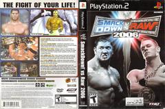 Slip Cover Scan By Canadian Brick Cafe | WWE Smackdown vs. Raw 2006 Playstation 2
