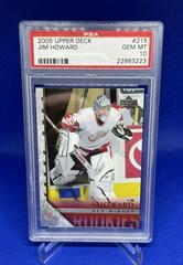 Jim Howard #215 Hockey Cards 2005 Upper Deck Prices