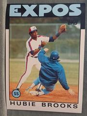 Hubie Brooks #15 Baseball Cards 1986 Topps Super Prices