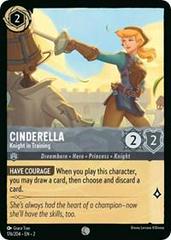 Cinderella - Knight in Training #176 Lorcana Rise of the Floodborn Prices