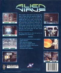 Back Cover | Alien Virus PC Games