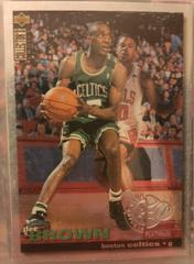Dee Brown [Players Club Platinum] Basketball Cards 1995 Collector's Choice Prices