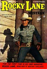 Rocky Lane Western #1 (1949) Comic Books Rocky Lane Western Prices