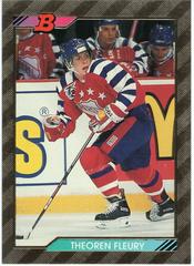 Theoren Fleury [Foil] Hockey Cards 1992 Bowman Prices