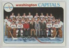 Capitals Team [Checklist] Hockey Cards 1978 Topps Prices