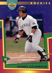 Andres Galarraga #176 Baseball Cards 1993 Upper Deck Fun Packs Prices