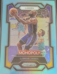 LeBron James [Light Blue] Basketball Cards 2023 Panini Prizm Monopoly Prices