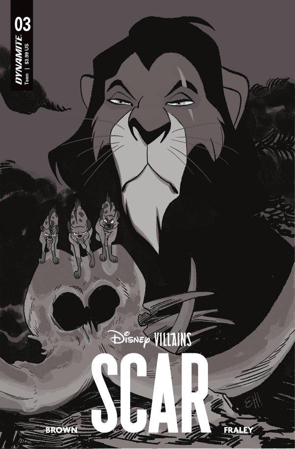 Disney Villains: Scar [Henderson Sketch] #3 (2023) Comic Books Disney Villains: Scar