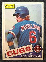 Keith Moreland #197 Baseball Cards 1985 O Pee Chee Prices