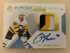 Zach Aston Reese [Autograph Patch] #151 Hockey Cards 2018 SP Authentic Prices