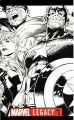Marvel Legacy [Quesada Sketch] #1 (2017) Comic Books Marvel Legacy Prices