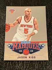 Jason Kidd Basketball Cards 2012 Panini Marquee Prices