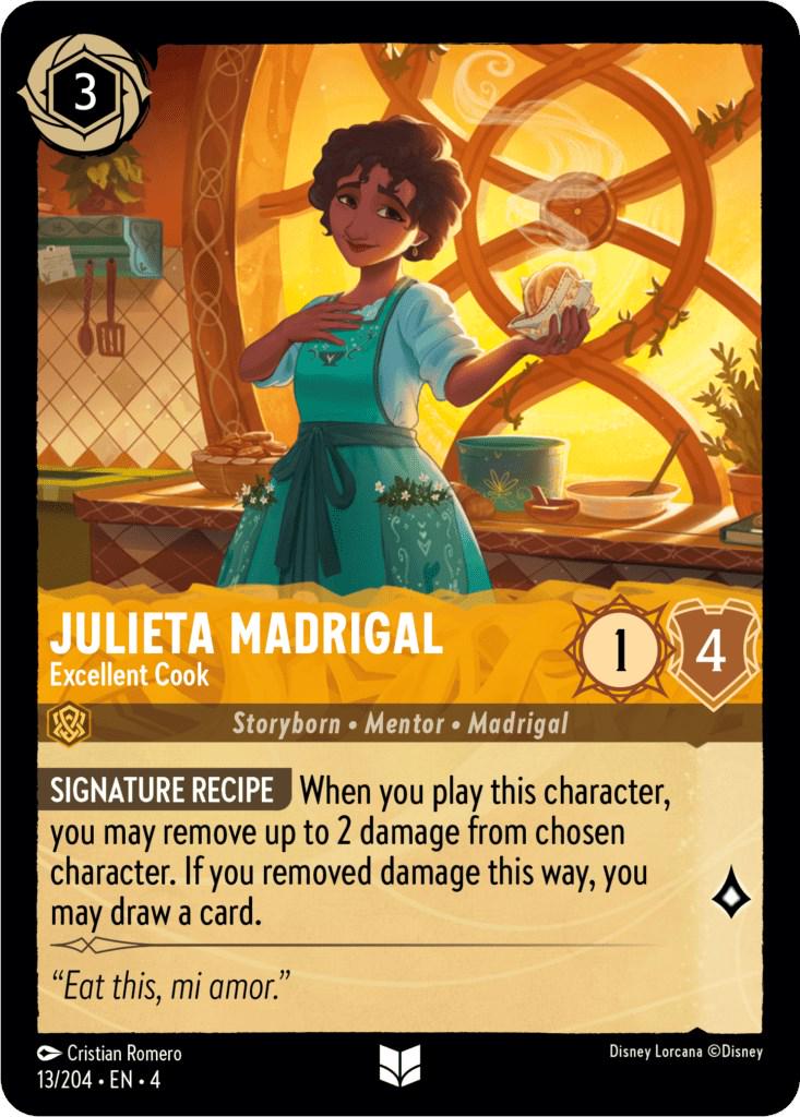 Julieta Madrigal - Excellent Cook [Foil] #13 Lorcana Ursula's Return