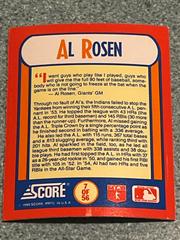 Al Rosen #7 Baseball Cards 1990 Score the MVP's Prices