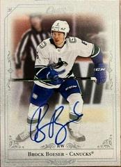 Brock Boeser Hockey Cards 2020 Upper Deck Clear Cut Champs Autographs Prices